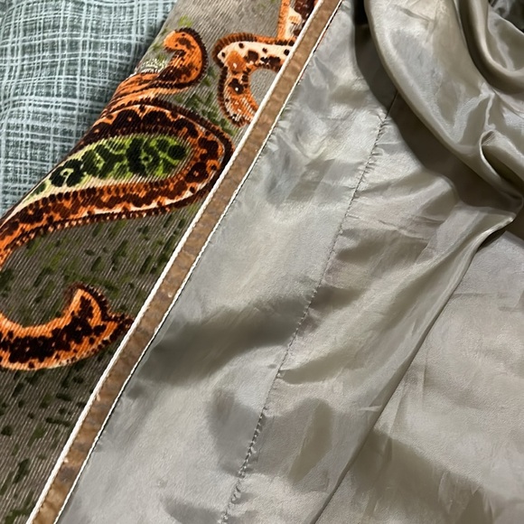 RANDI M. Velvety Corduroy Blazer NWOT Paisley Funky Pattern - Picture 7 of 9